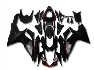 Suzuki GSXR 600 / 750 K11 2011-2024 - Schwarz Grau
