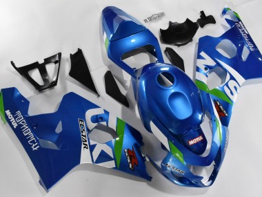 Suzuki GSXR 600 / 750 K4 2004-2005 - Blau Weiß