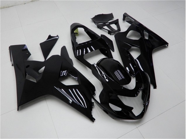 Suzuki GSXR 600 / 750 K4 2004-2005 - Glänzend Schwarz