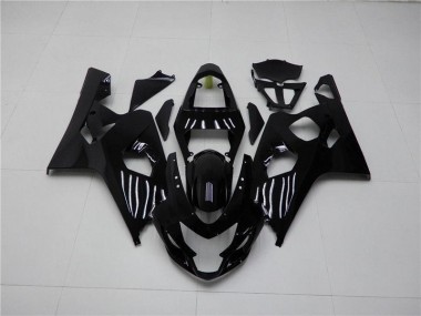 Suzuki GSXR 600 / 750 K4 2004-2005 - Glänzend Schwarz
