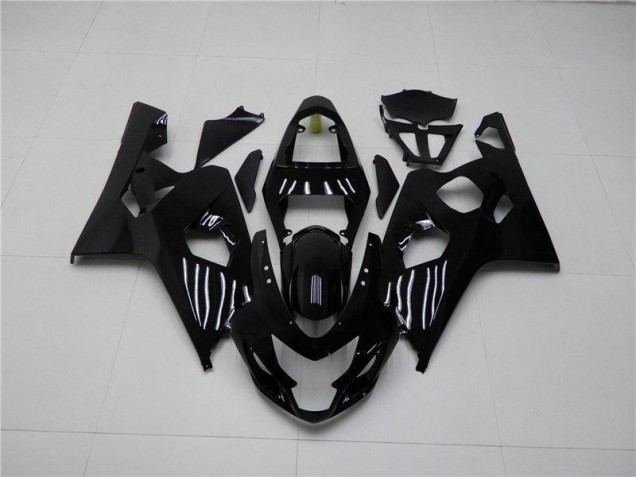 Suzuki GSXR 600 / 750 K4 2004-2005 - Glänzend Schwarz