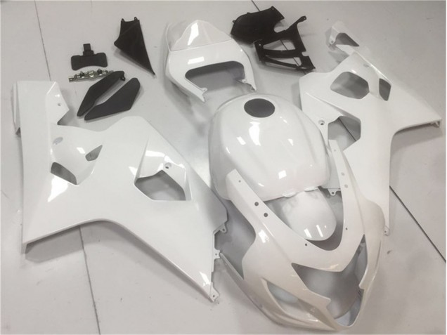 Suzuki GSXR 600 / 750 K4 2004-2005 - Glänzend Weiß Suzuki GSXR 600 / 750 K4 2004-2005 - Glänzend Weiß