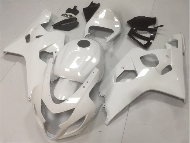 Suzuki GSXR 600 / 750 K4 2004-2005 - Glänzend Weiß Suzuki GSXR 600 / 750 K4 2004-2005 - Glänzend Weiß