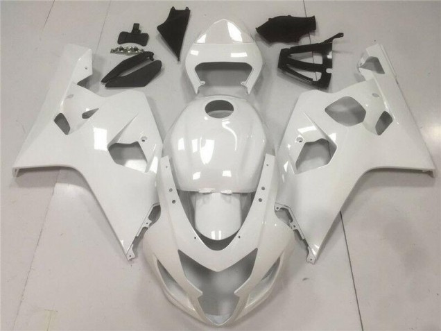 Suzuki GSXR 600 / 750 K4 2004-2005 - Glänzend Weiß Suzuki GSXR 600 / 750 K4 2004-2005 - Glänzend Weiß