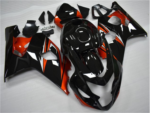 Suzuki GSXR 600 / 750 K4 2004-2005 - Orange Schwarz