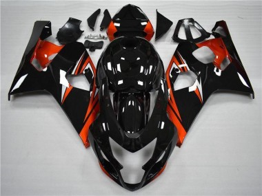 Suzuki GSXR 600 / 750 K4 2004-2005 - Orange Schwarz