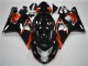 Suzuki GSXR 600 / 750 K4 2004-2005 - Orange Schwarz