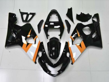 Suzuki GSXR 600 / 750 K4 2004-2005 - Orange Schwarz