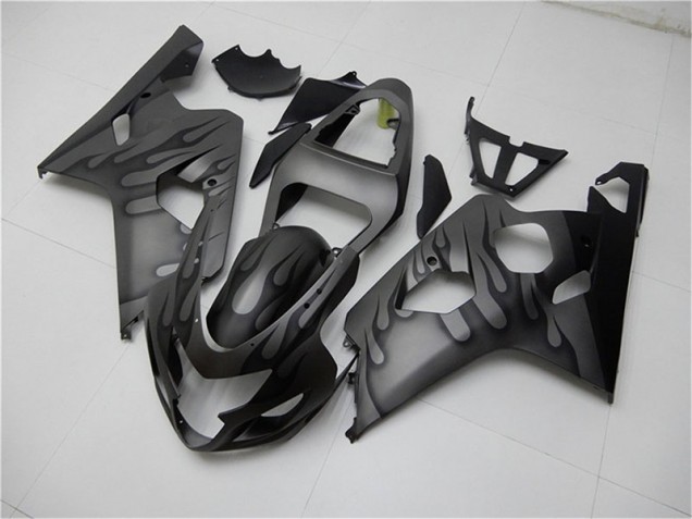 Suzuki GSXR 600 / 750 K4 2004-2005 - Schwarz Grau Suzuki GSXR 600 / 750 K4 2004-2005 - Schwarz Grau