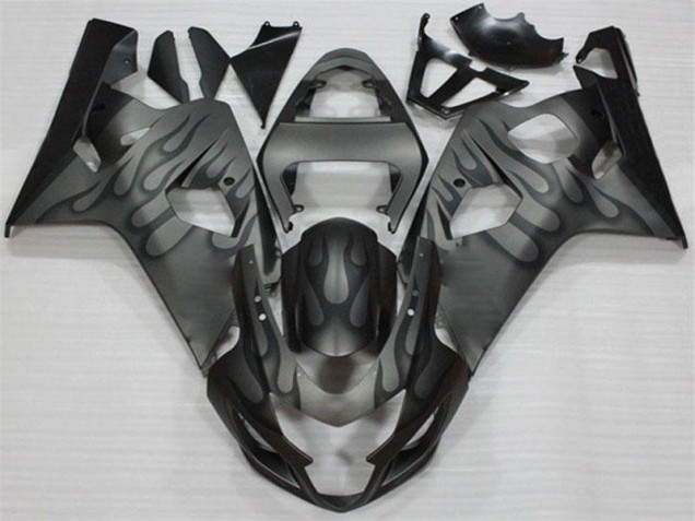 Suzuki GSXR 600 / 750 K4 2004-2005 - Schwarz Grau Suzuki GSXR 600 / 750 K4 2004-2005 - Schwarz Grau