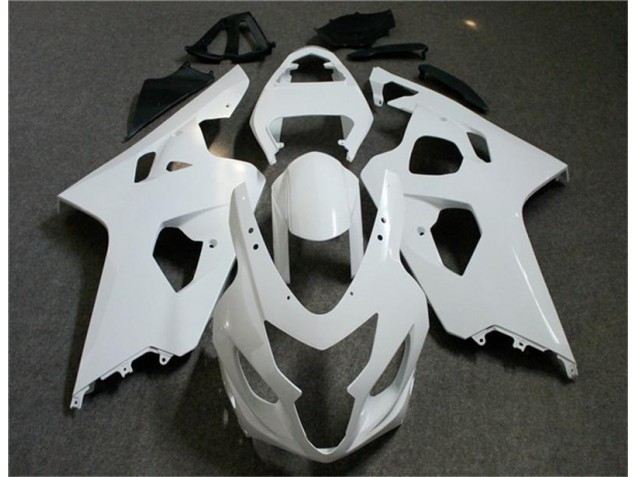Suzuki GSXR 600 / 750 K4 2004-2005 - Weiß Schwarz Suzuki GSXR 600 / 750 K4 2004-2005 - Weiß Schwarz