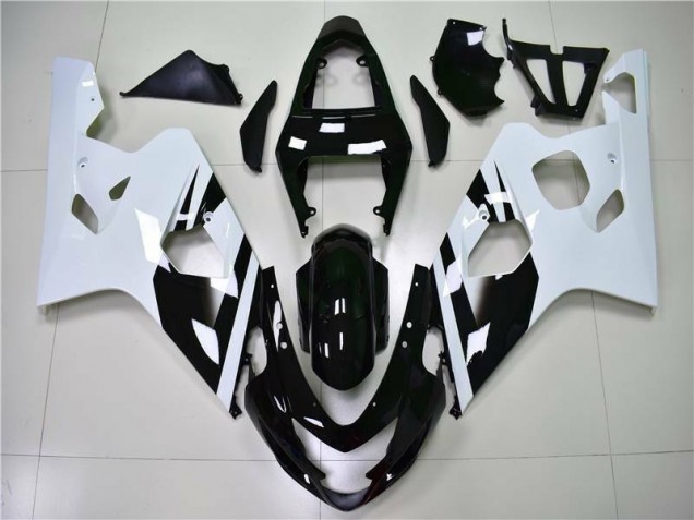 Suzuki GSXR 600 / 750 K4 2004-2005 - Weiß Schwarz Suzuki GSXR 600 / 750 K4 2004-2005 - Weiß Schwarz