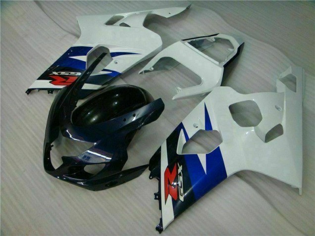 Suzuki GSXR 600 / 750 K4 2004-2005 - Weiß Schwarz