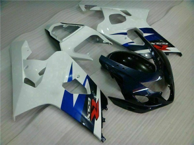 Suzuki GSXR 600 / 750 K4 2004-2005 - Weiß Schwarz