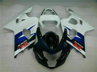 Suzuki GSXR 600 / 750 K4 2004-2005 - Weiß Schwarz