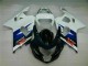 Suzuki GSXR 600 / 750 K4 2004-2005 - Weiß Schwarz