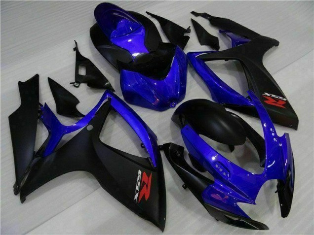 Suzuki GSXR 600 / 750 K6 2006-2007 - Blau Schwarz