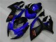 Suzuki GSXR 600 / 750 K6 2006-2007 - Blau Schwarz