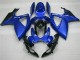 Suzuki GSXR 600 / 750 K6 2006-2007 - Blau Schwarz Suzuki GSXR 600 / 750 K6 2006-2007 - Blau Schwarz