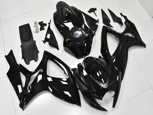 Suzuki GSXR 600 / 750 K6 2006-2007 - Glänzend Schwarz Suzuki GSXR 600 / 750 K6 2006-2007 - Glänzend Schwarz