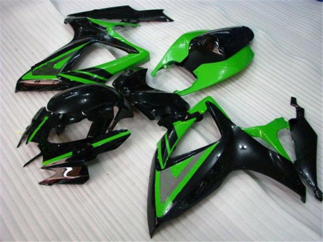 Suzuki GSXR 600 / 750 K6 2006-2007 - Grün Schwarz Suzuki GSXR 600 / 750 K6 2006-2007 - Grün Schwarz