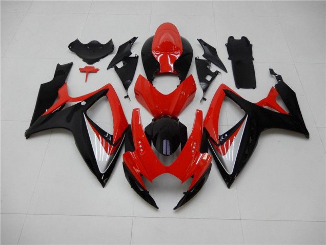 Suzuki GSXR 600 / 750 K6 2006-2007 - Rot Schwarz Suzuki GSXR 600 / 750 K6 2006-2007 - Rot Schwarz