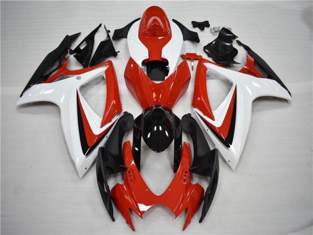 Suzuki GSXR 600 / 750 K6 2006-2007 - Rot Schwarz