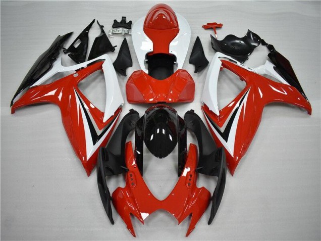 Suzuki GSXR 600 / 750 K6 2006-2007 - Rot Schwarz Suzuki GSXR 600 / 750 K6 2006-2007 - Rot Schwarz