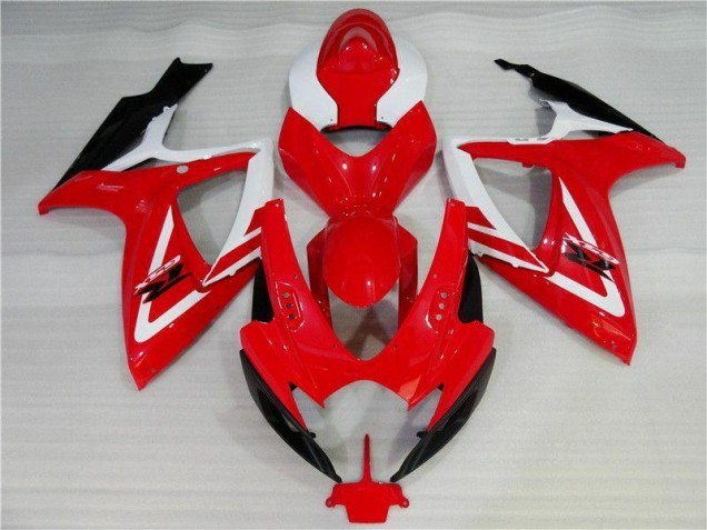 Suzuki GSXR 600 / 750 K6 2006-2007 - Rot Weiß Suzuki GSXR 600 / 750 K6 2006-2007 - Rot Weiß
