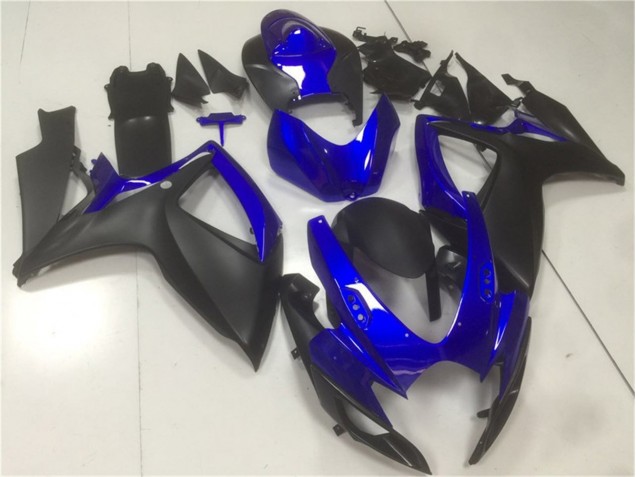 Suzuki GSXR 600 / 750 K6 2006-2007 - Schwarz Blau Suzuki GSXR 600 / 750 K6 2006-2007 - Schwarz Blau