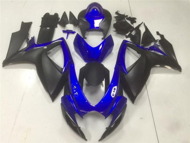 Suzuki GSXR 600 / 750 K6 2006-2007 - Schwarz Blau Suzuki GSXR 600 / 750 K6 2006-2007 - Schwarz Blau