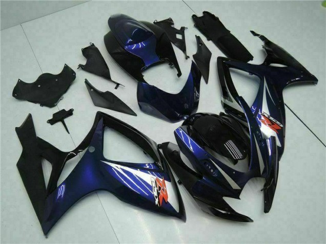 Suzuki GSXR 600 / 750 K6 2006-2007 - Schwarz Blau Suzuki GSXR 600 / 750 K6 2006-2007 - Schwarz Blau