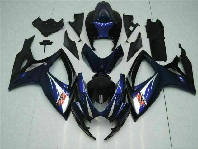 Suzuki GSXR 600 / 750 K6 2006-2007 - Schwarz Blau Suzuki GSXR 600 / 750 K6 2006-2007 - Schwarz Blau