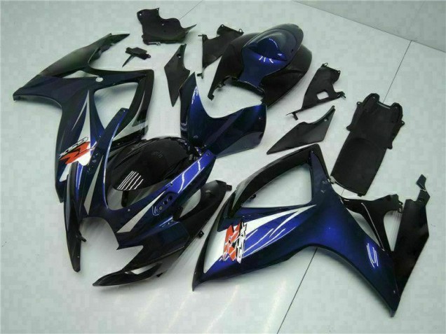 Suzuki GSXR 600 / 750 K6 2006-2007 - Schwarz Blau Suzuki GSXR 600 / 750 K6 2006-2007 - Schwarz Blau