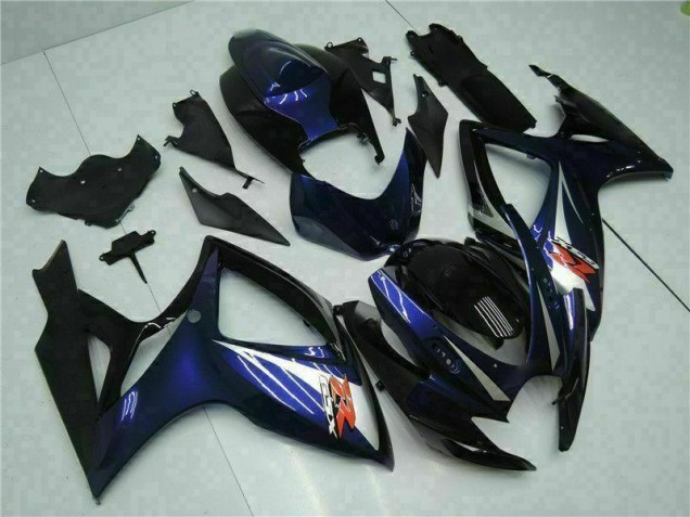 Suzuki GSXR 600 / 750 K6 2006-2007 - Schwarz Blau Suzuki GSXR 600 / 750 K6 2006-2007 - Schwarz Blau