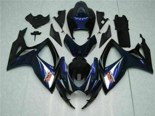 Suzuki GSXR 600 / 750 K6 2006-2007 - Schwarz Blau Suzuki GSXR 600 / 750 K6 2006-2007 - Schwarz Blau