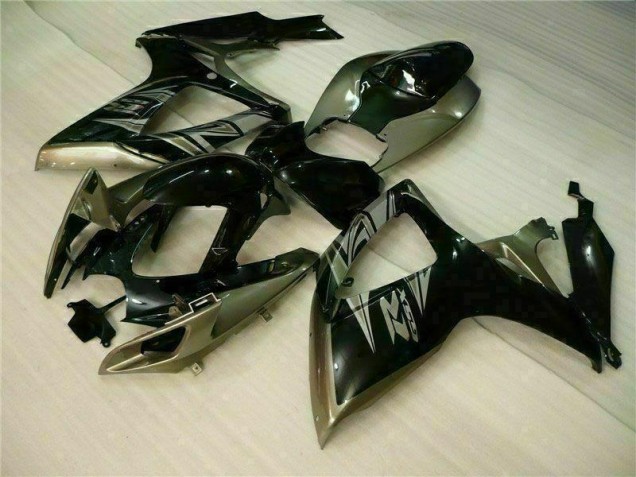 Suzuki GSXR 600 / 750 K6 2006-2007 - Schwarz Grau Suzuki GSXR 600 / 750 K6 2006-2007 - Schwarz Grau