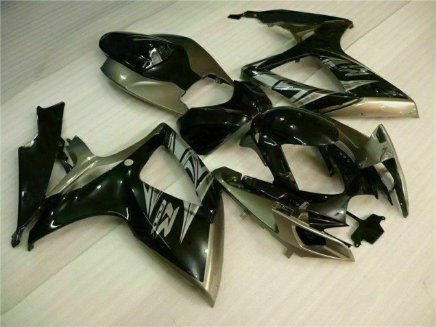 Suzuki GSXR 600 / 750 K6 2006-2007 - Schwarz Grau Suzuki GSXR 600 / 750 K6 2006-2007 - Schwarz Grau