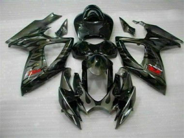 Suzuki GSXR 600 / 750 K6 2006-2007 - Schwarz