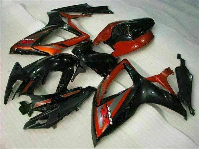 Suzuki GSXR 600 / 750 K6 2006-2007 - Schwarz Rot Suzuki GSXR 600 / 750 K6 2006-2007 - Schwarz Rot