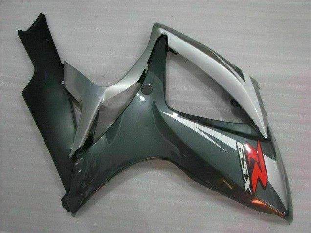 Suzuki GSXR 600 / 750 K6 2006-2007 - Silber Schwarz Suzuki GSXR 600 / 750 K6 2006-2007 - Silber Schwarz