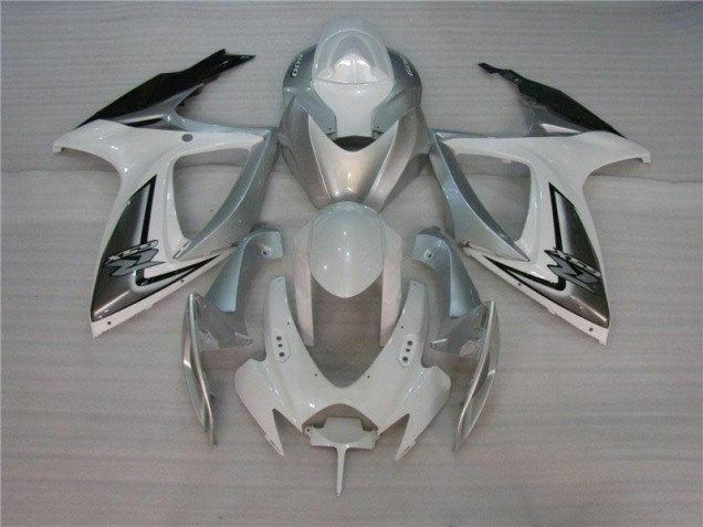 Suzuki GSXR 600 / 750 K6 2006-2007 - Weiß Silber Suzuki GSXR 600 / 750 K6 2006-2007 - Weiß Silber