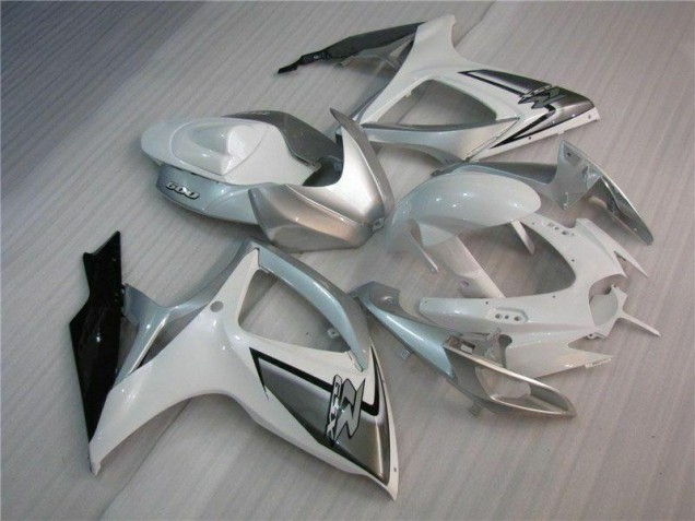 Suzuki GSXR 600 / 750 K6 2006-2007 - Weiß Silber Suzuki GSXR 600 / 750 K6 2006-2007 - Weiß Silber