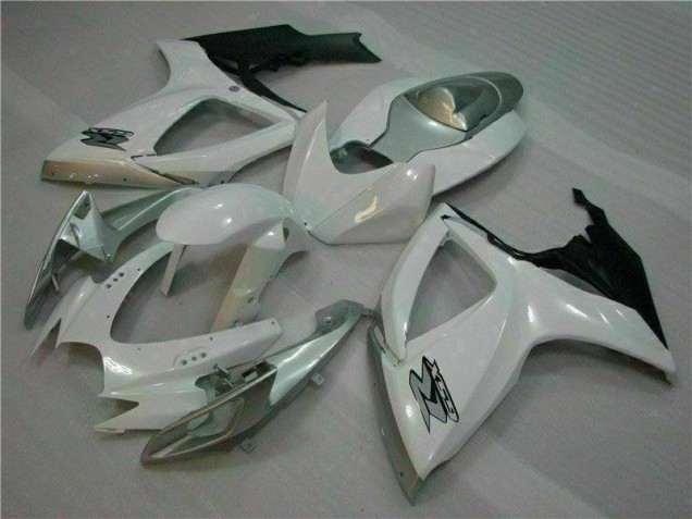 Suzuki GSXR 600 / 750 K6 2006-2007 - Weiß Silber Suzuki GSXR 600 / 750 K6 2006-2007 - Weiß Silber