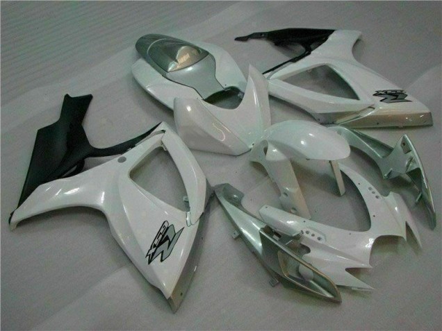 Suzuki GSXR 600 / 750 K6 2006-2007 - Weiß Silber Suzuki GSXR 600 / 750 K6 2006-2007 - Weiß Silber