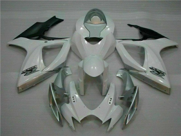 Suzuki GSXR 600 / 750 K6 2006-2007 - Weiß Silber Suzuki GSXR 600 / 750 K6 2006-2007 - Weiß Silber