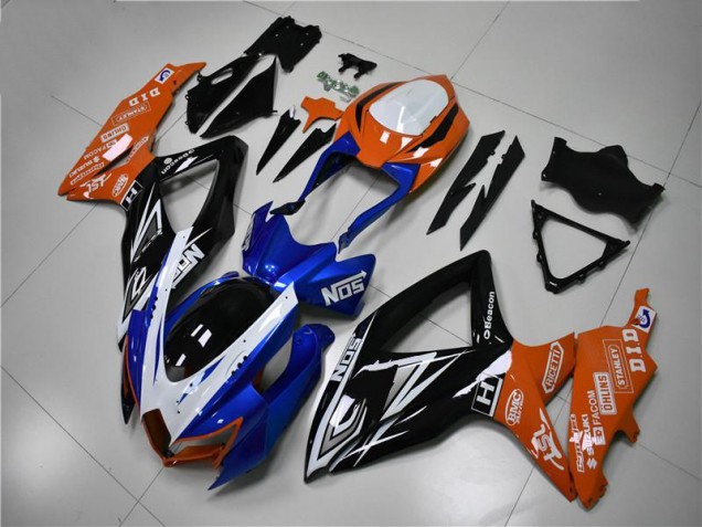 Suzuki GSXR 600 / 750 K8 2008-2010 - Blau Orange