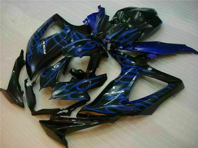Suzuki GSXR 600 / 750 K8 2008-2010 - Blau Schwarz Suzuki GSXR 600 / 750 K8 2008-2010 - Blau Schwarz