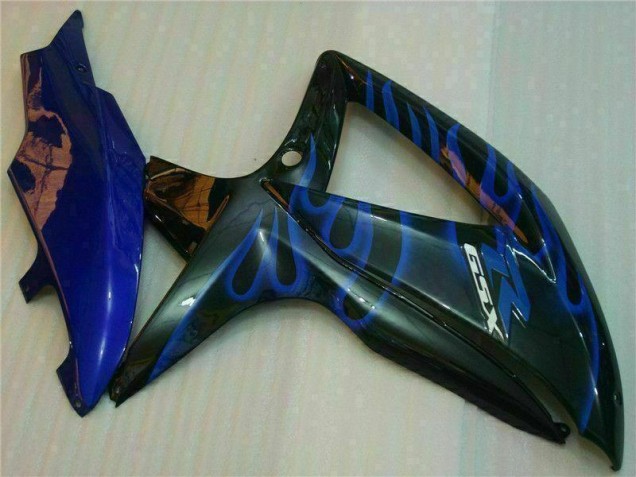 Suzuki GSXR 600 / 750 K8 2008-2010 - Blau Schwarz Suzuki GSXR 600 / 750 K8 2008-2010 - Blau Schwarz