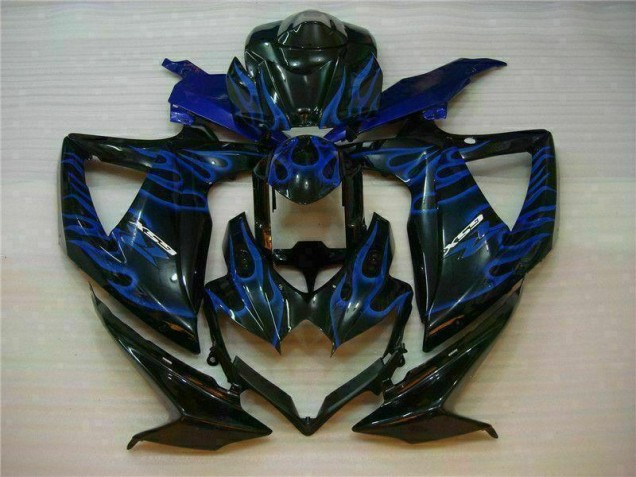 Suzuki GSXR 600 / 750 K8 2008-2010 - Blau Schwarz Suzuki GSXR 600 / 750 K8 2008-2010 - Blau Schwarz